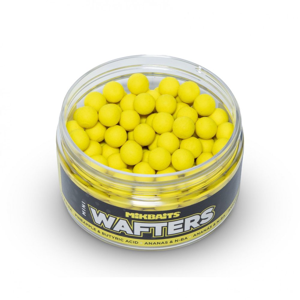 Mikbaits Mini Boilie Wafters 100ml - Ananas N-BA 8mm