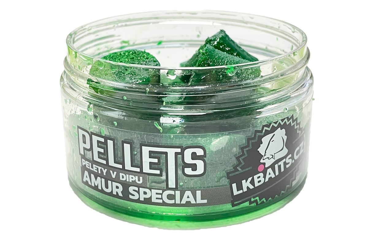 LK Baits Pelety v dipu Amur Special 60g