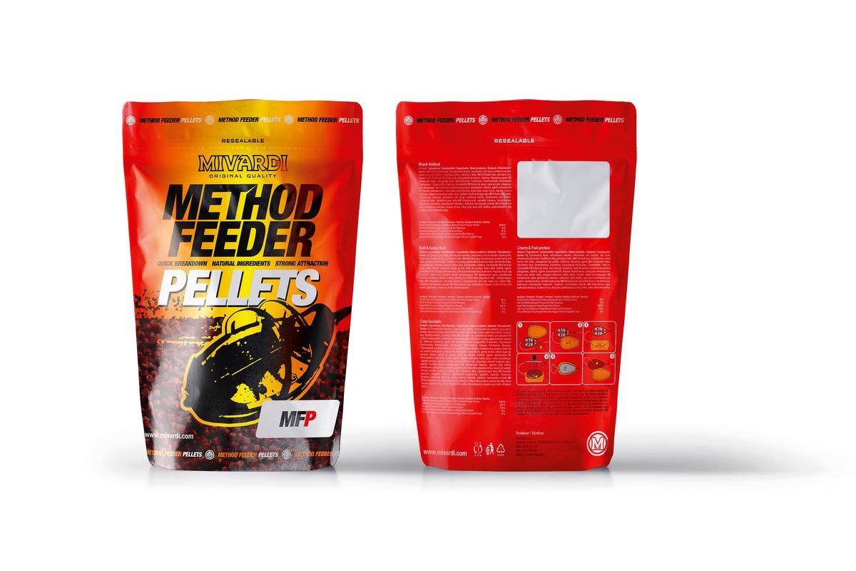 Mivardi Pelety Method pellets 750g