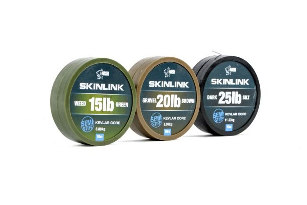 Nash Návazcová Šnůra Skinlink Semi-Stiff Weed 10m