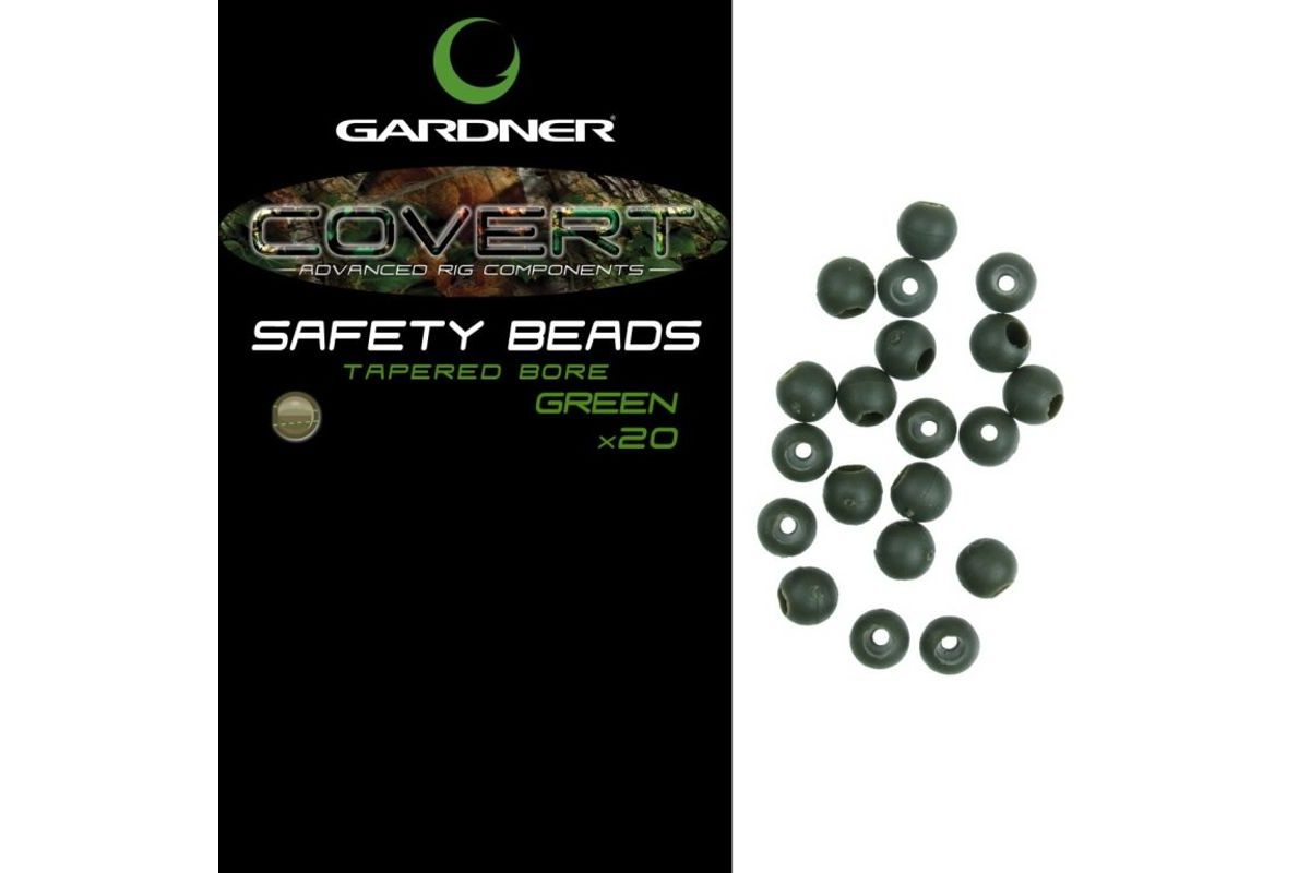 Gardner Zarážky Covert Safety Beads - hnědá