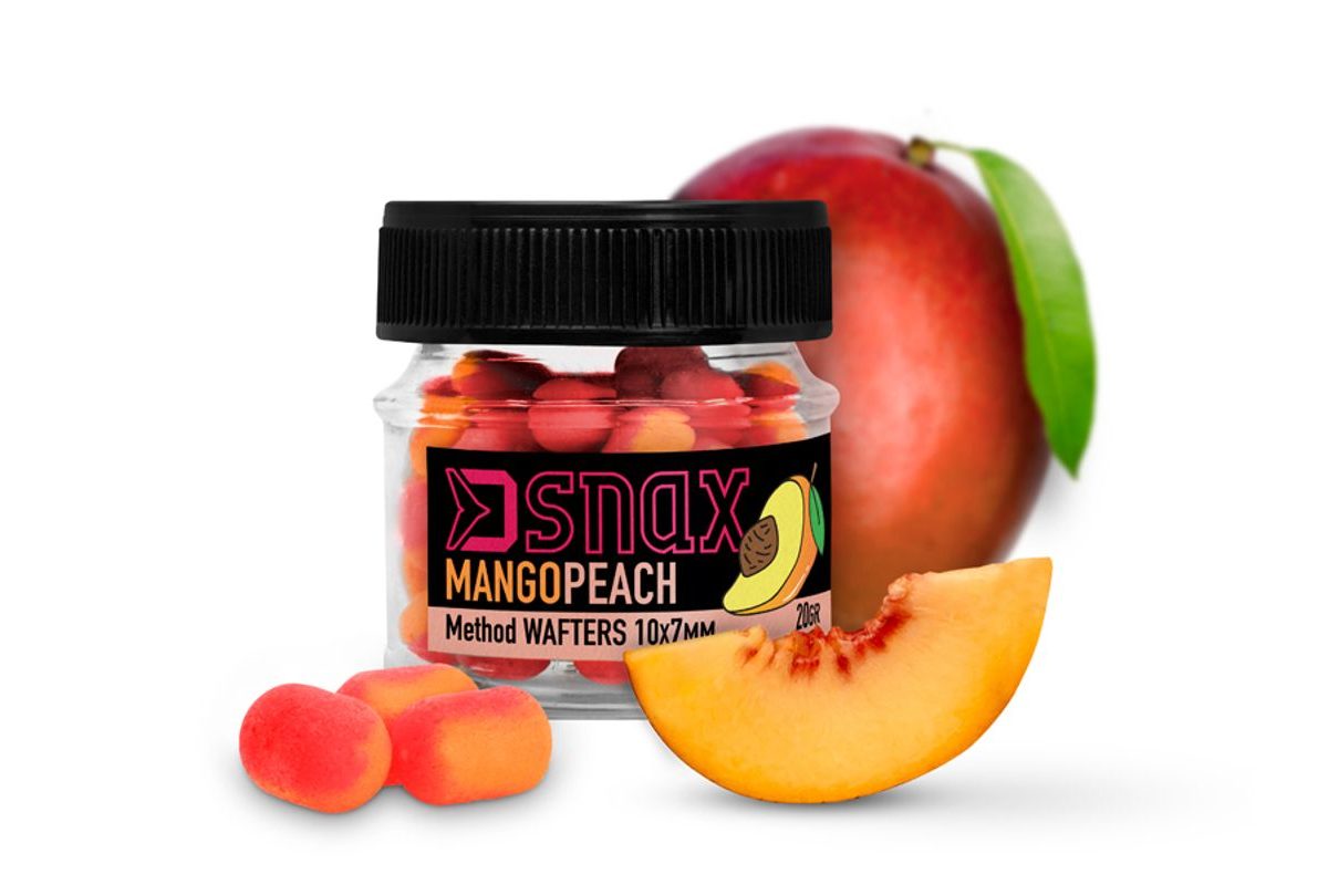 Delphin Nástraha D Snax Waft Mango-Broskev 20g