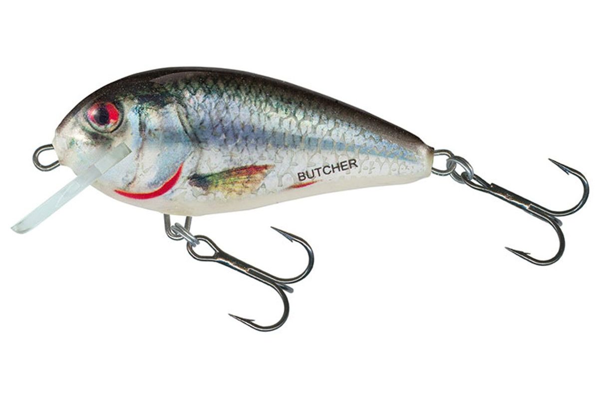Salmo Wobler Butcher Floating Holographic Real Dace