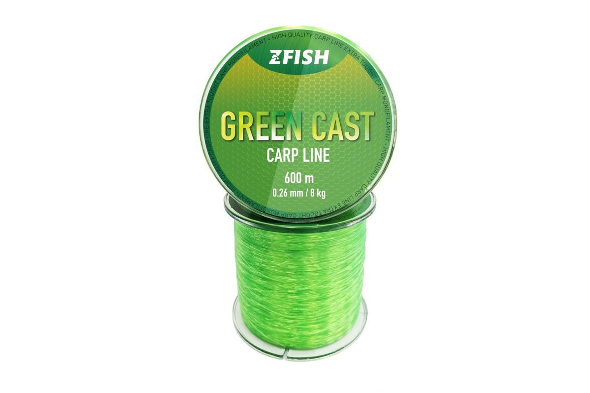 Zfish Vlasec Green Cast Carp Line 600m