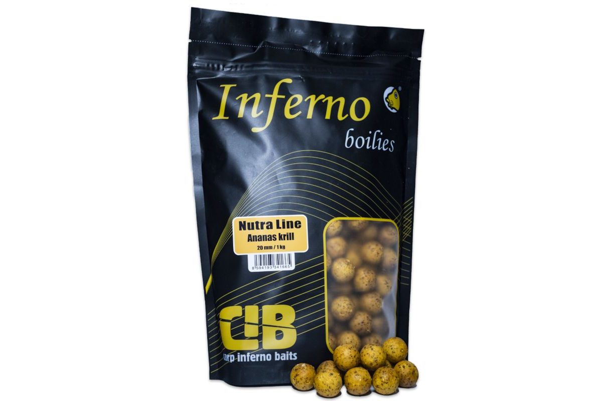 Carp Inferno Boilies Nutra Line Ananas Krill