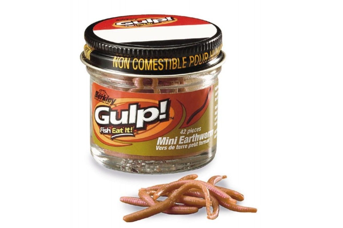 Berkley Umělá nástraha Žížala Gulp! Mini Earthworm Natural 3cm 42ks