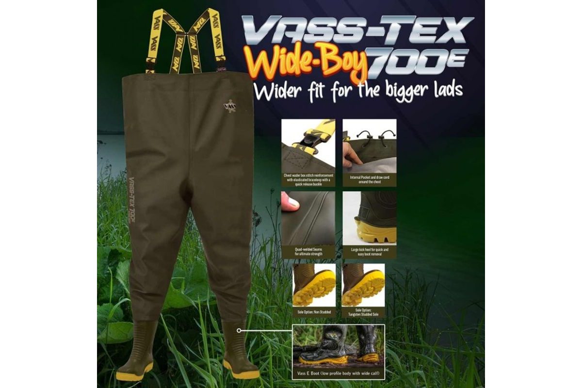 Vass Prsačky Vass-Tex 700E Wide-Boy Edition Chest Wader