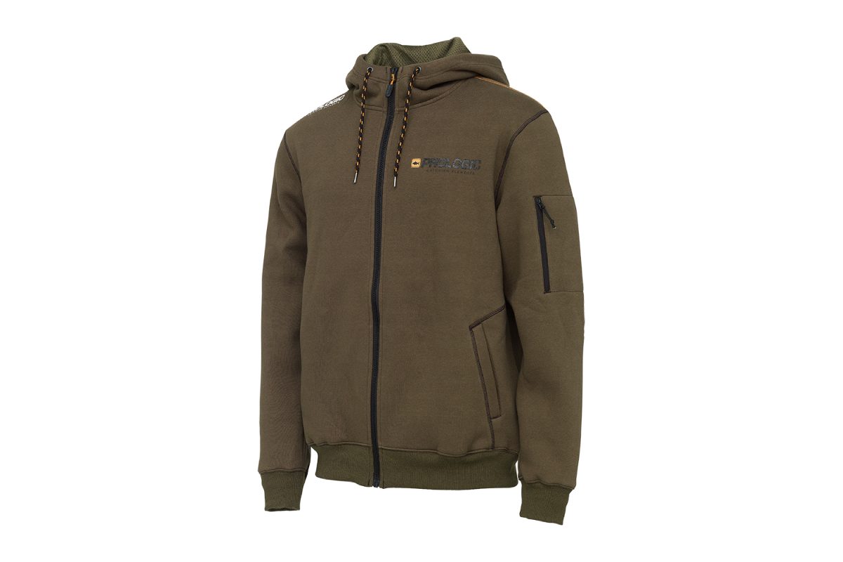 Prologic Mikina Carpio Zip Hoodie Army Green