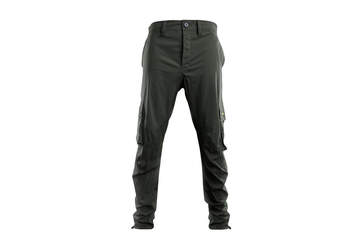 RidgeMonkey Kalhoty APEarel Dropback Cargo Pants Green