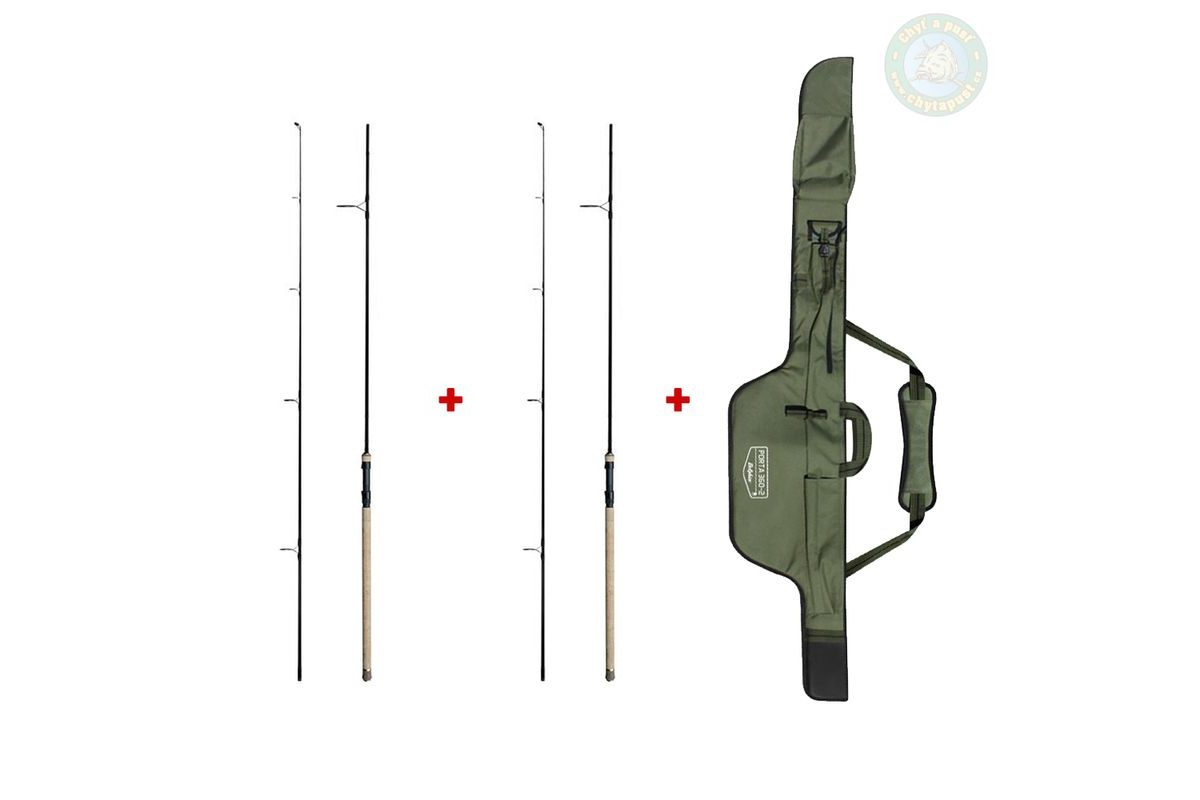 Delphin Prut Armada Carp BlackWay 3,6m 3lb 2díl Akce 1+1 + pouzdro na pruty Zdarma !