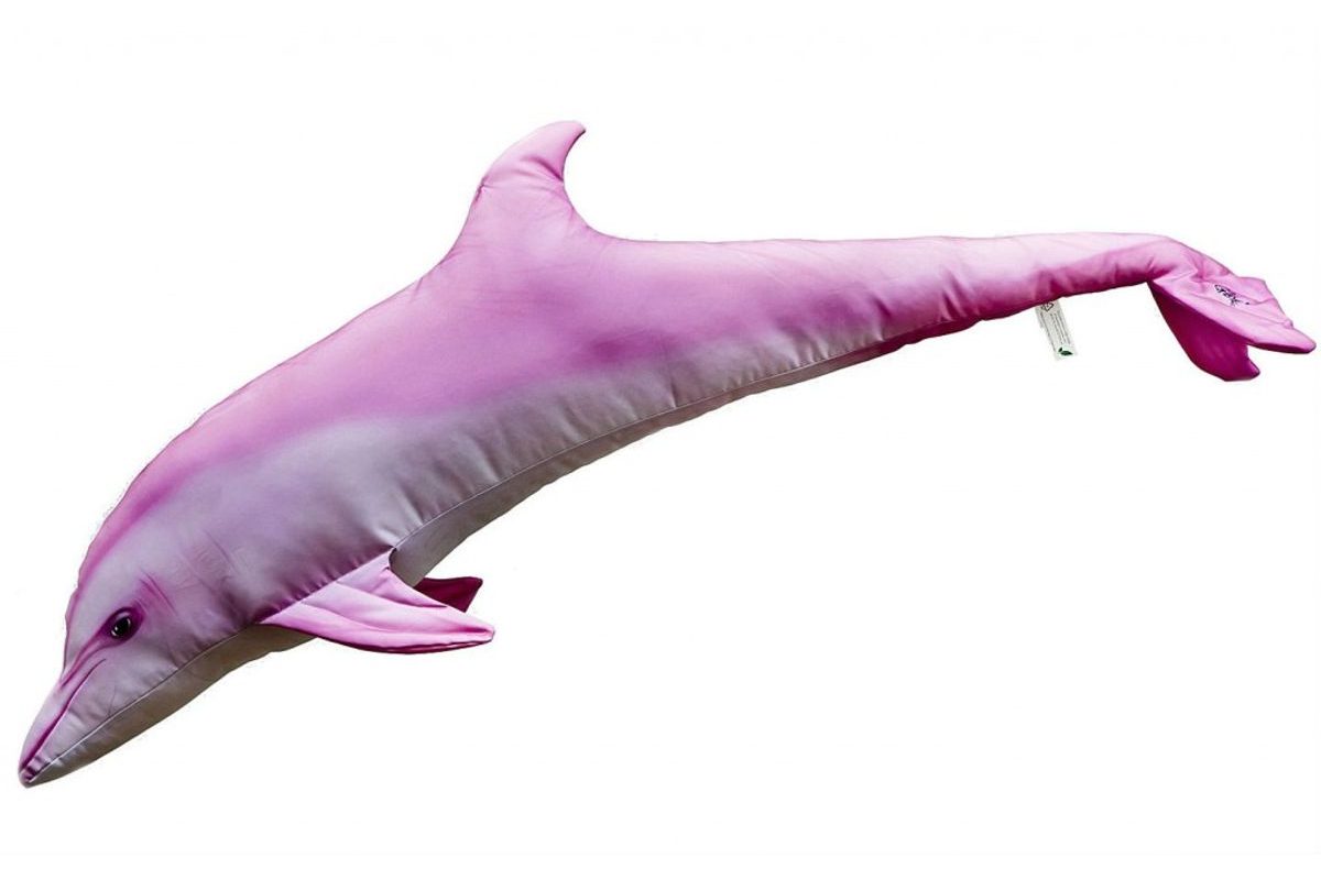 Gaby Polštář Delfín albín Růžový 125 cm