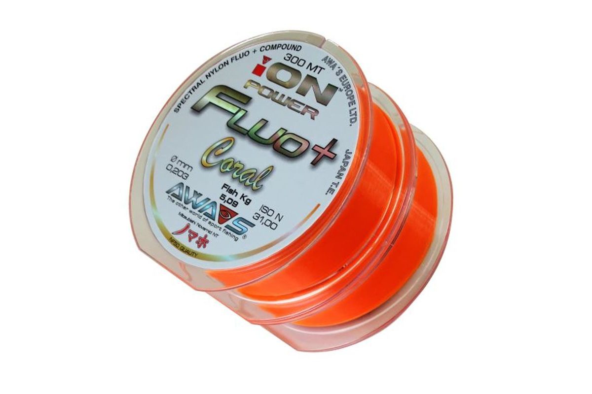 Awa-S Vlasec Ion Power Fluo+ Coral 2x300m