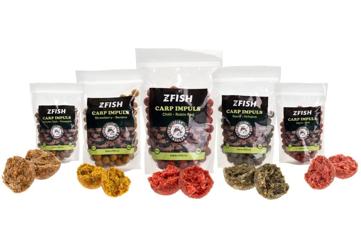 Zfish Boilie Carp Impuls 20mm 1kg