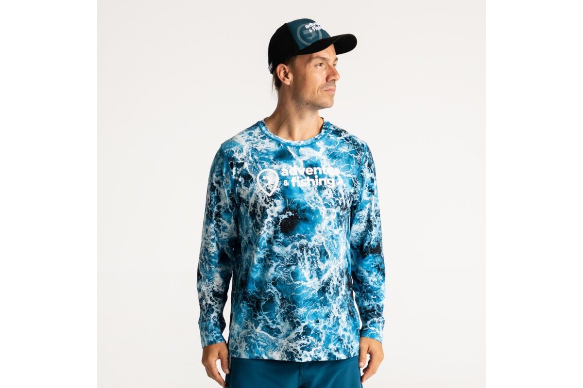 Adventer & fishing Funkční UV tričko Stormy Sea