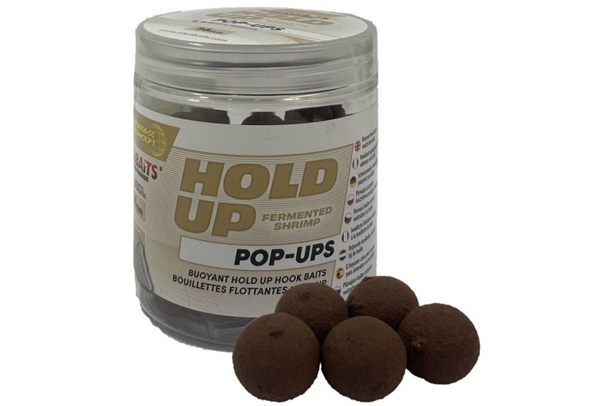 Starbaits Plovoucí Pop-up Boilies Hold Up Fermented Shrimp 80g
