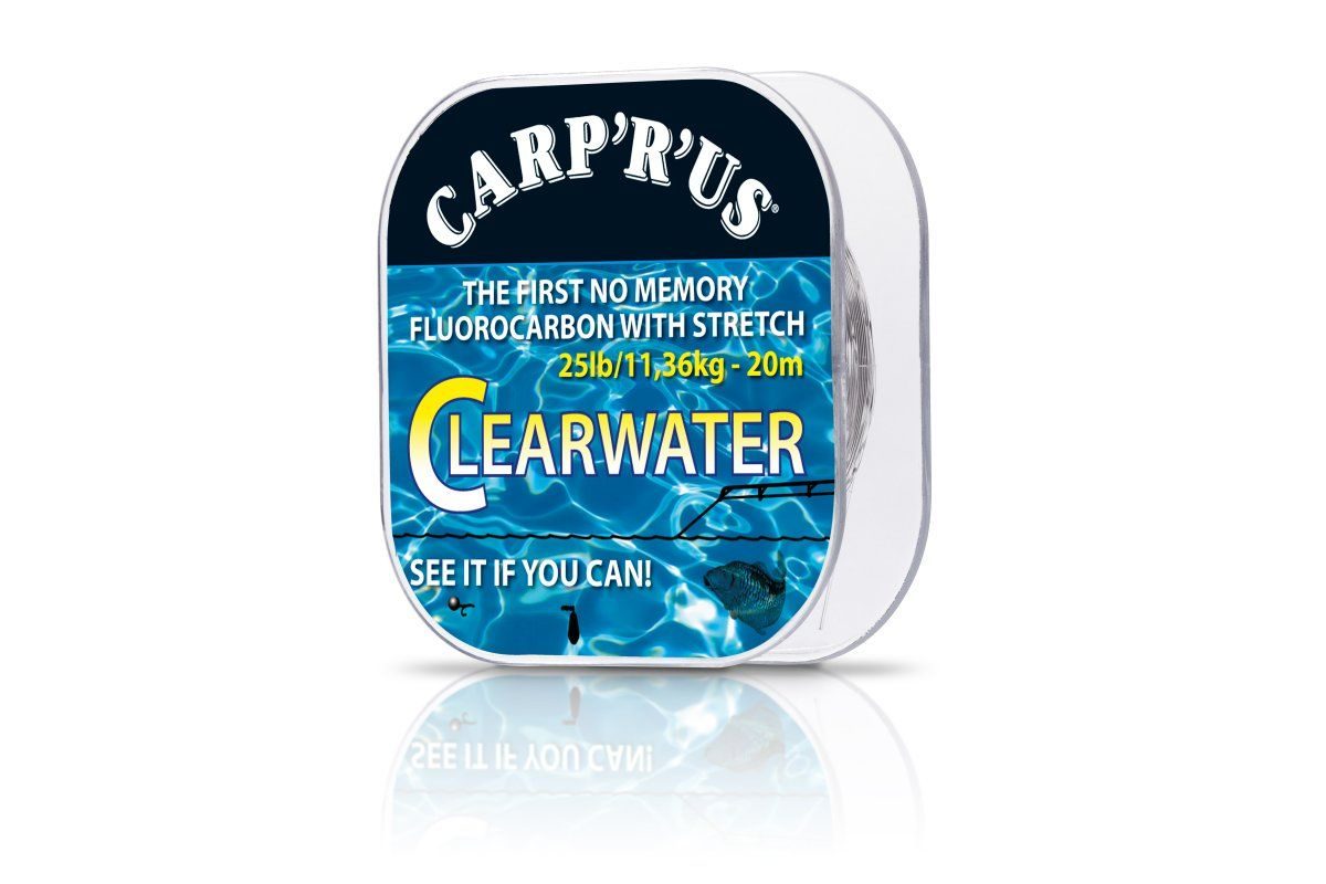 Carp ´R´ Us Návazcový fluorocarbon Clearwater 20m