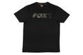 Fox Triko Black/Camo Chest Print T-Shirt