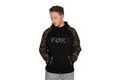 Fox Mikina Black / Camo Raglan Hoodie