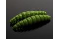 Libra Lures Larva Olive Green