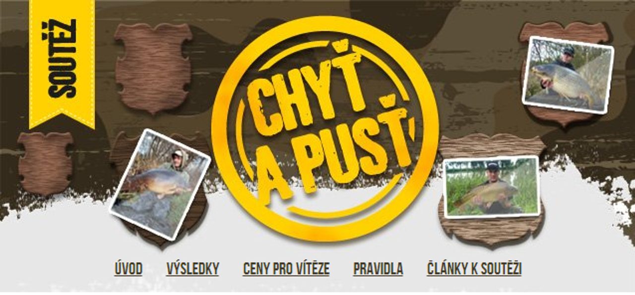 Chyť a pusť – nová fotosoutěž odstartovala!