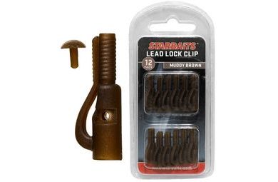 Starbaits Závěs na olovo Lead Lock Clip 12ks