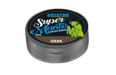 Kryston Potahovaná šňůrka Super Mantis Dark 35lb 20m