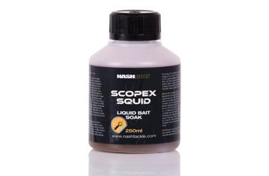 Nash Scopex Squid Liquid Bait Soak 250ml