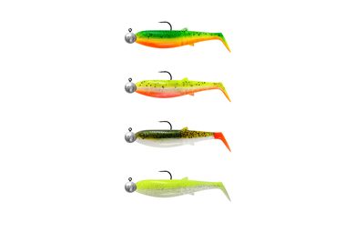 Savage Gear Gumová Nástraha Cannibal Shad Darkwater Set 4ks