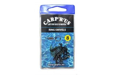 Carp ´R´ Us Obratlíky s koužkem Ring Swivel vel.8 8ks