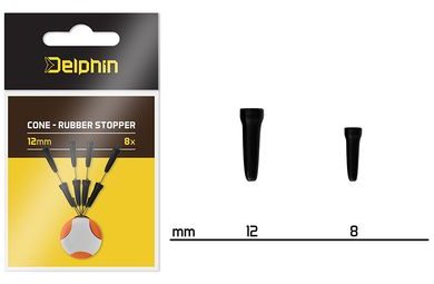 Delphin Stoper Cone Rubber Stopper 8ks