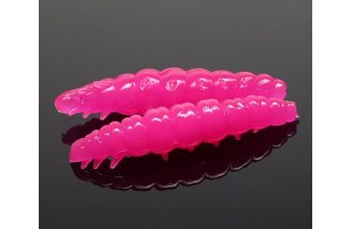 Libra Lures Larva Hot Pink