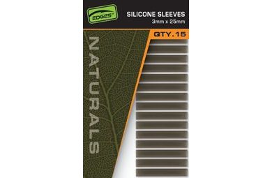 Fox Převleky Edges Naturals Silicone Sleeves 3mm x 25mm 15ks
