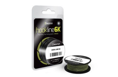 Delphin Šňůra HOOKLINE 6K Grass 20m