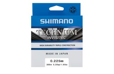 Shimano Vlasec Mainline Line Technium Invisitec 300m