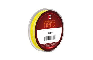 Delphin Šňůra Hero 4 fluo žlutá