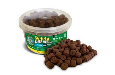 Chyť a pusť Pelety Robin Red original carp s dírou 150g