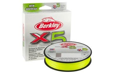 Berkley Šňůra X5 Flame Green 150m