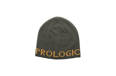 Prologic Zimní čepice Bivy Logo Beanie Rifle Green/Orange