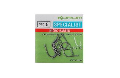 Korum Háčky Xpert Specialist Hooks 10ks