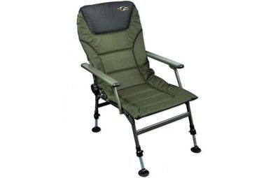 Carp Spirit Křeslo Padded Level Chair with Arms
