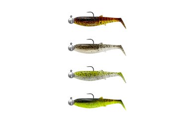 Savage Gear Gumová Nástraha Cannibal Shad Clearwater Mix Set 4ks