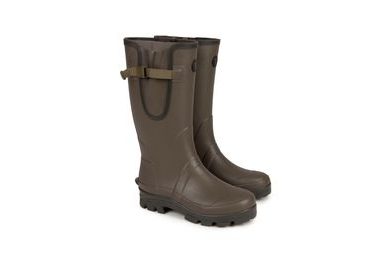 Fox Holínky Neoprene lined Camo/Khaki Rubber Boot