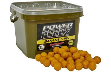 Starbaits Boilies Power FEEDZ Banana Corn 1,8kg