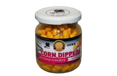 LK Baits Dipovaná kukuřice 220ml