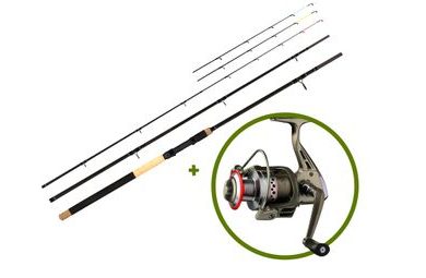 Giants Fishing Prut Radiant MX Feeder 12ft 50-100g + naviják SPX 3000 AKCE!