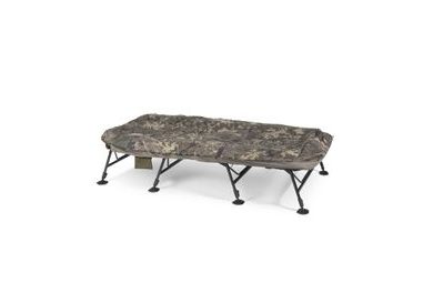 Nash Lehátko se spacákem Indulgence HD40 8 Leg Sleep System Camo Wide