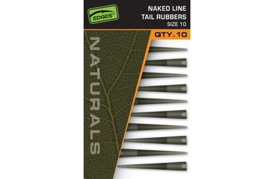 Fox Převleky Edges Naturals Naked Line Tail Rubbers Size 10 10ks