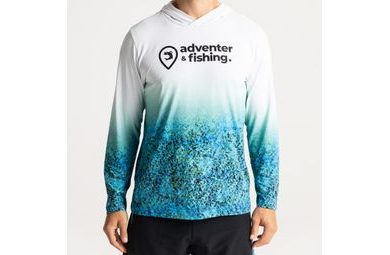 Adventer & fishing Funkční hoodie UV tričko Bluefin Trevally