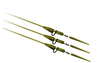 Extra Carp Závěska na olovo Heavy Lead Clips with Quick Change Swivel 3ks