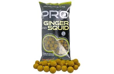 Starbaits Pro Ginger Squid Boilies 2,5kg